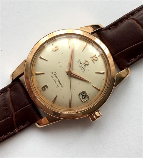 omega calendar watch|More.